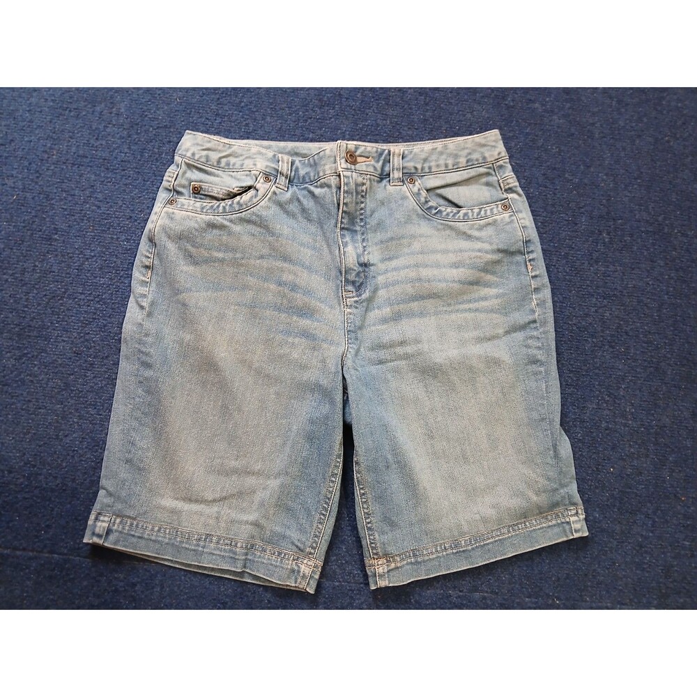 Talbots Stretch Bermuda Style Jean Shorts NWOT  8
